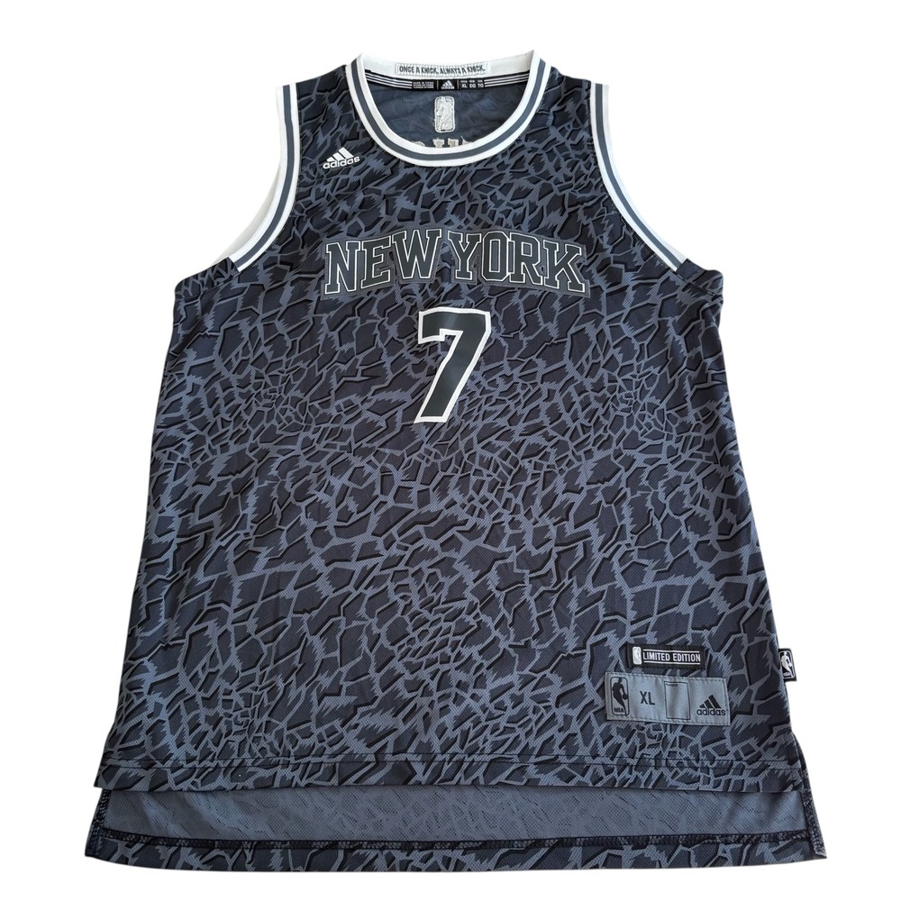 Adidas NBA New York Knicks #7 Limited Edition‎ Basketball Jersey Boys XL